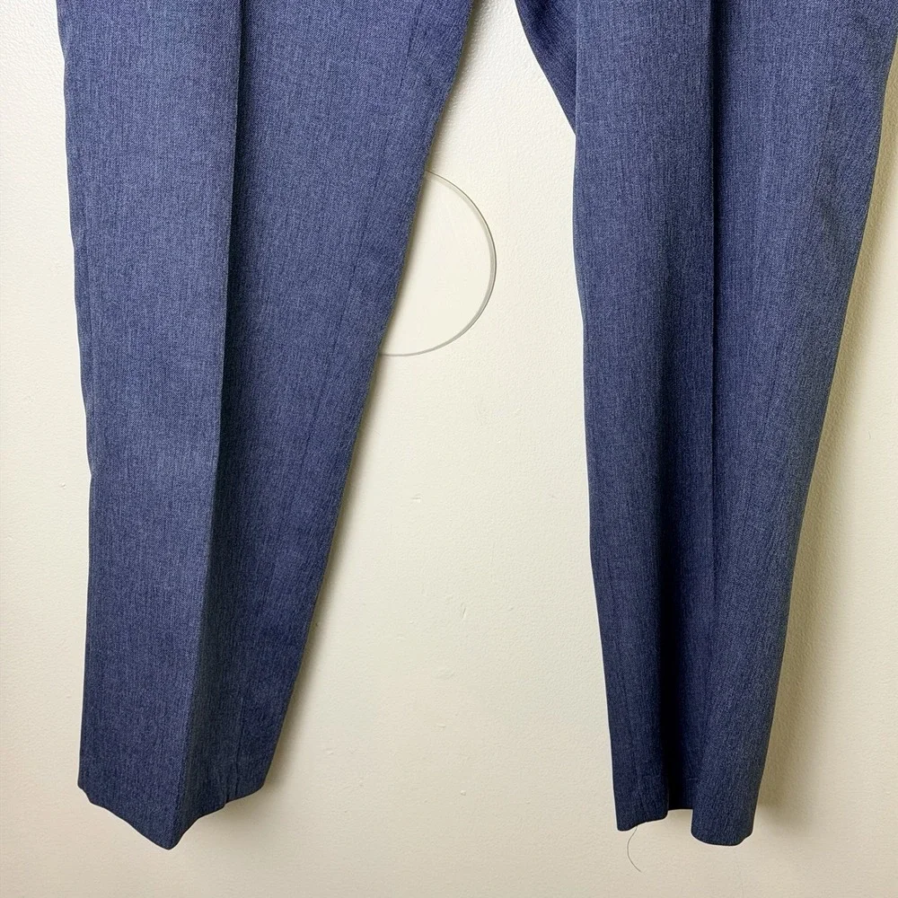 Vintage Levis Action Slacks Pants Mens 33x30 Blue Flat Front Dress 70s Trousers